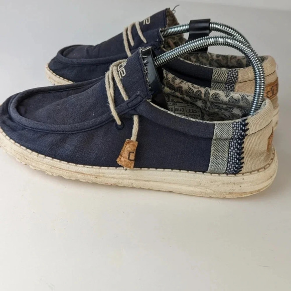 Hey Dude Wally Linen Casual Shoes 10 - Picture 10 of 10